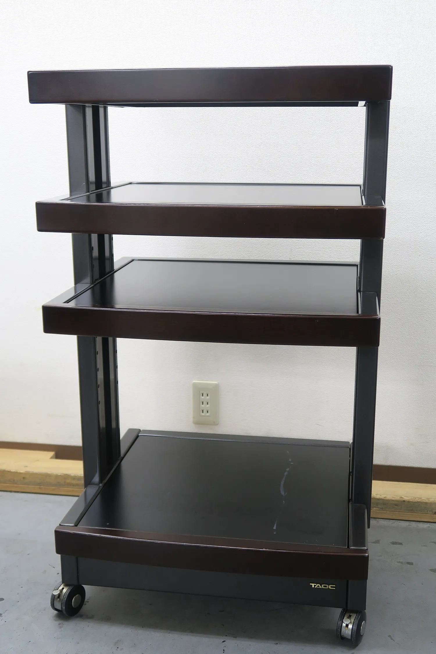 タオック TAOC CS-4D オーディオラック キャスター付