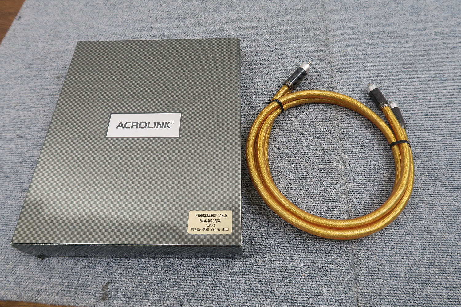 ACROLINK(ACROTEC) 6N-A2400II RCA(1.0mペア) RCAケーブル 元箱付