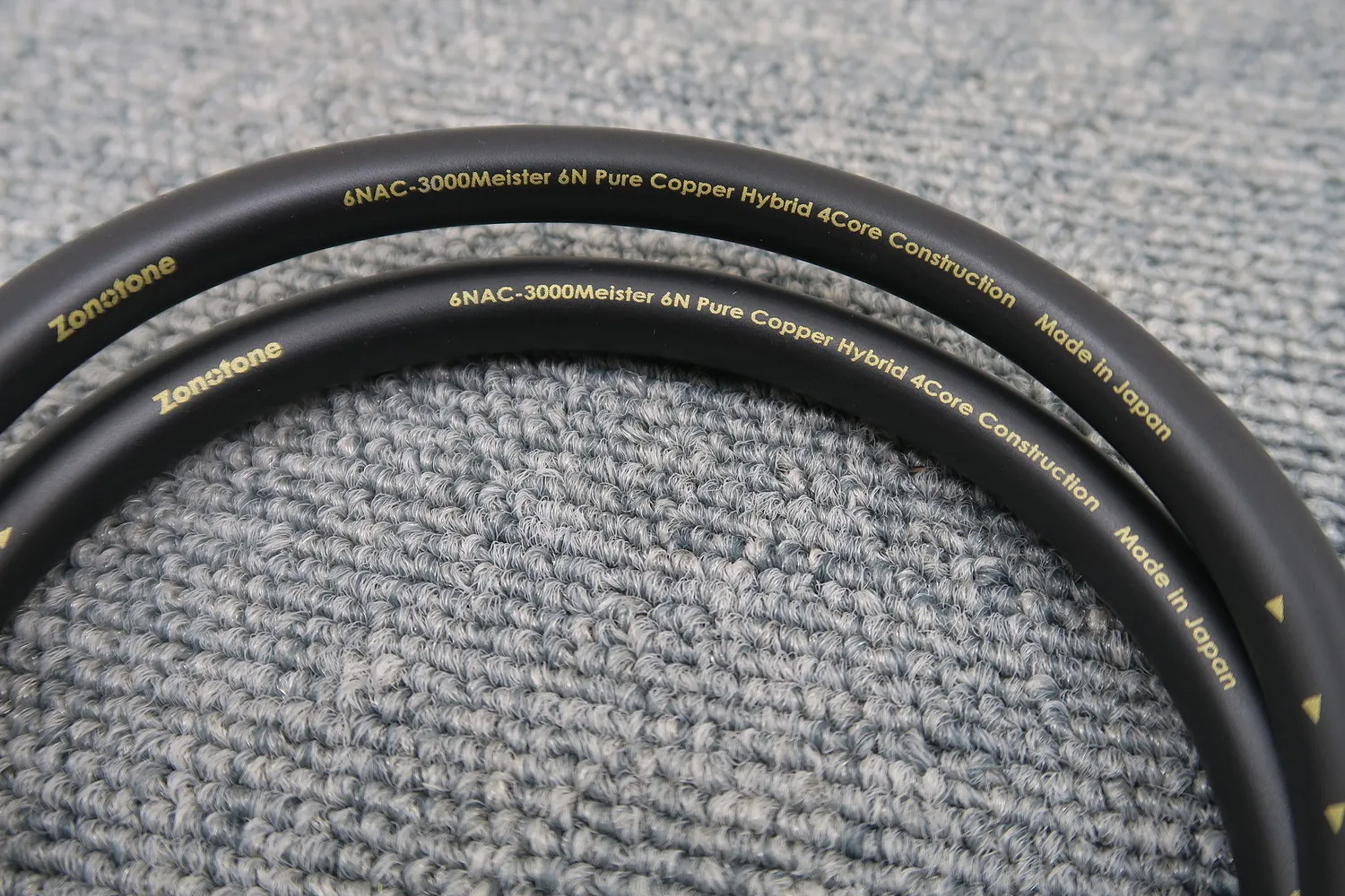 ゾノトーン Zonotone 6NAC-3000 Meister RCA 0.75mペア RCAケーブル