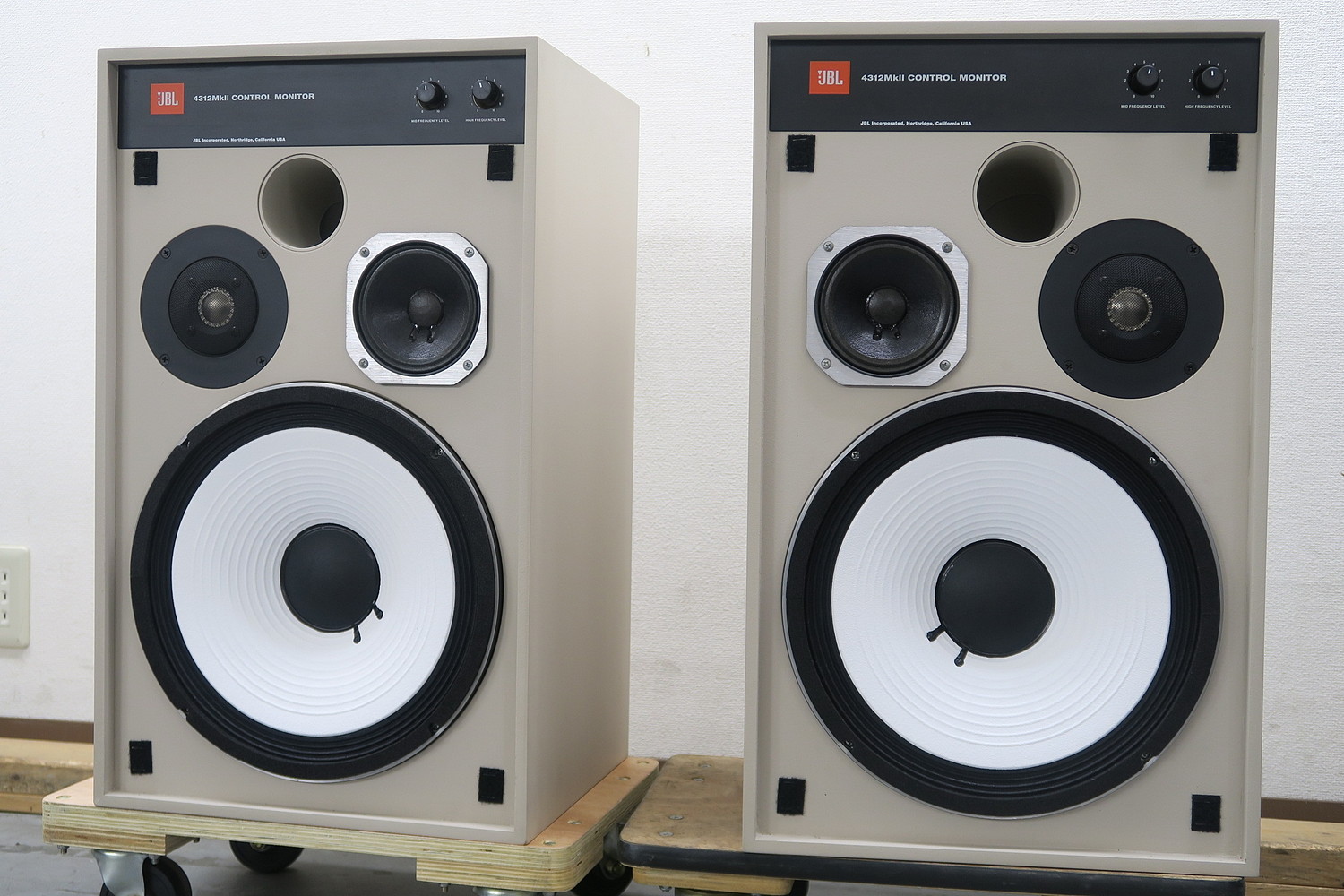 ジェイビーエル JBL 4312 MKⅡ GY スピーカーペア @47363 / 中古