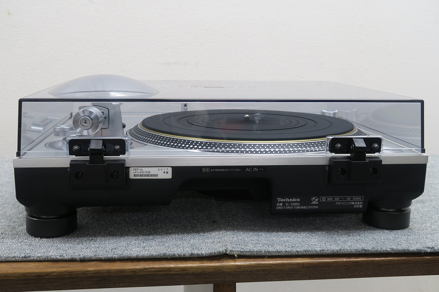 テクニクス Technics SL-1200G ターンテーブル 元箱付 @48149 / 中古