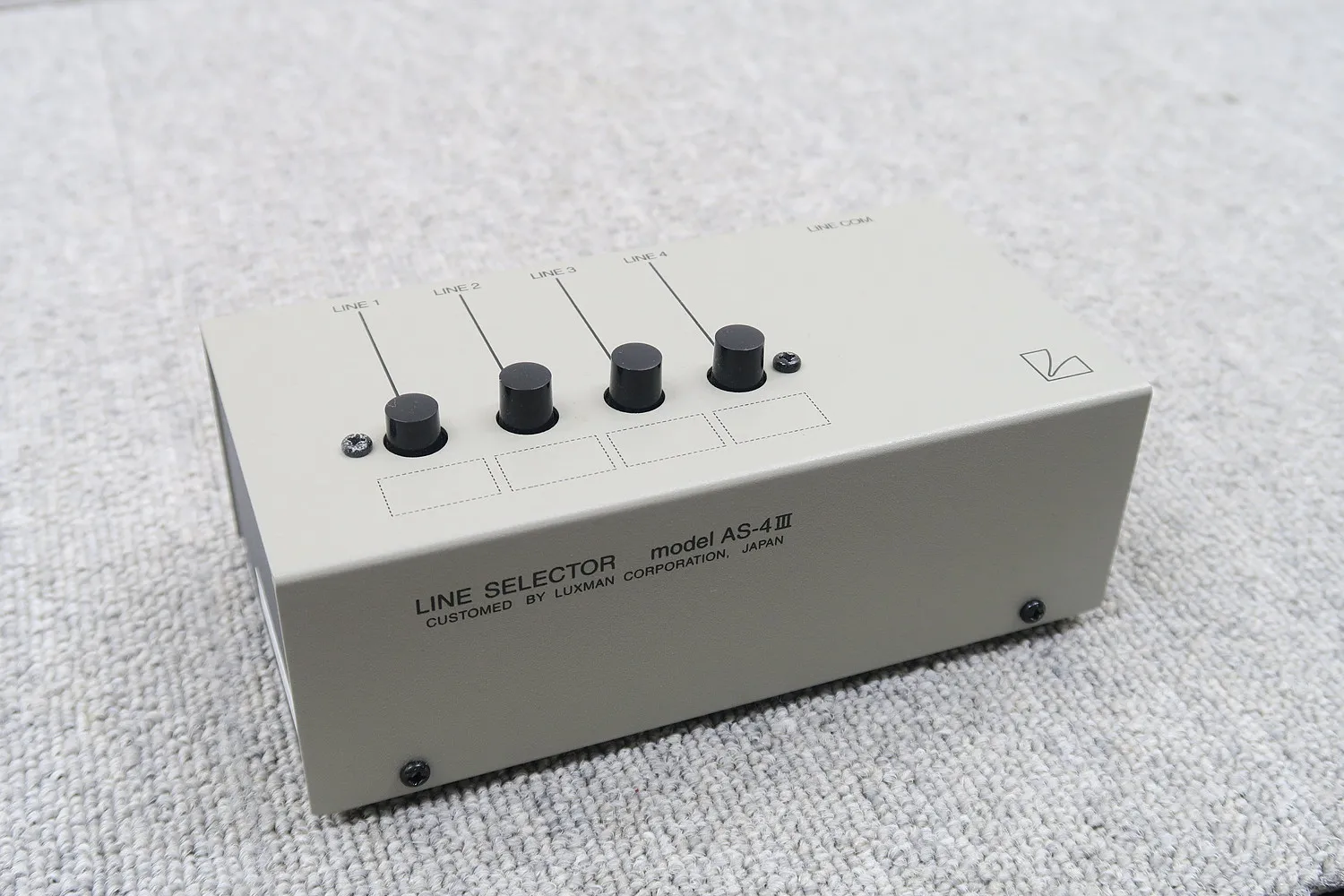 ラックスマン LUXMAN AS-4Ⅲ セレクター
