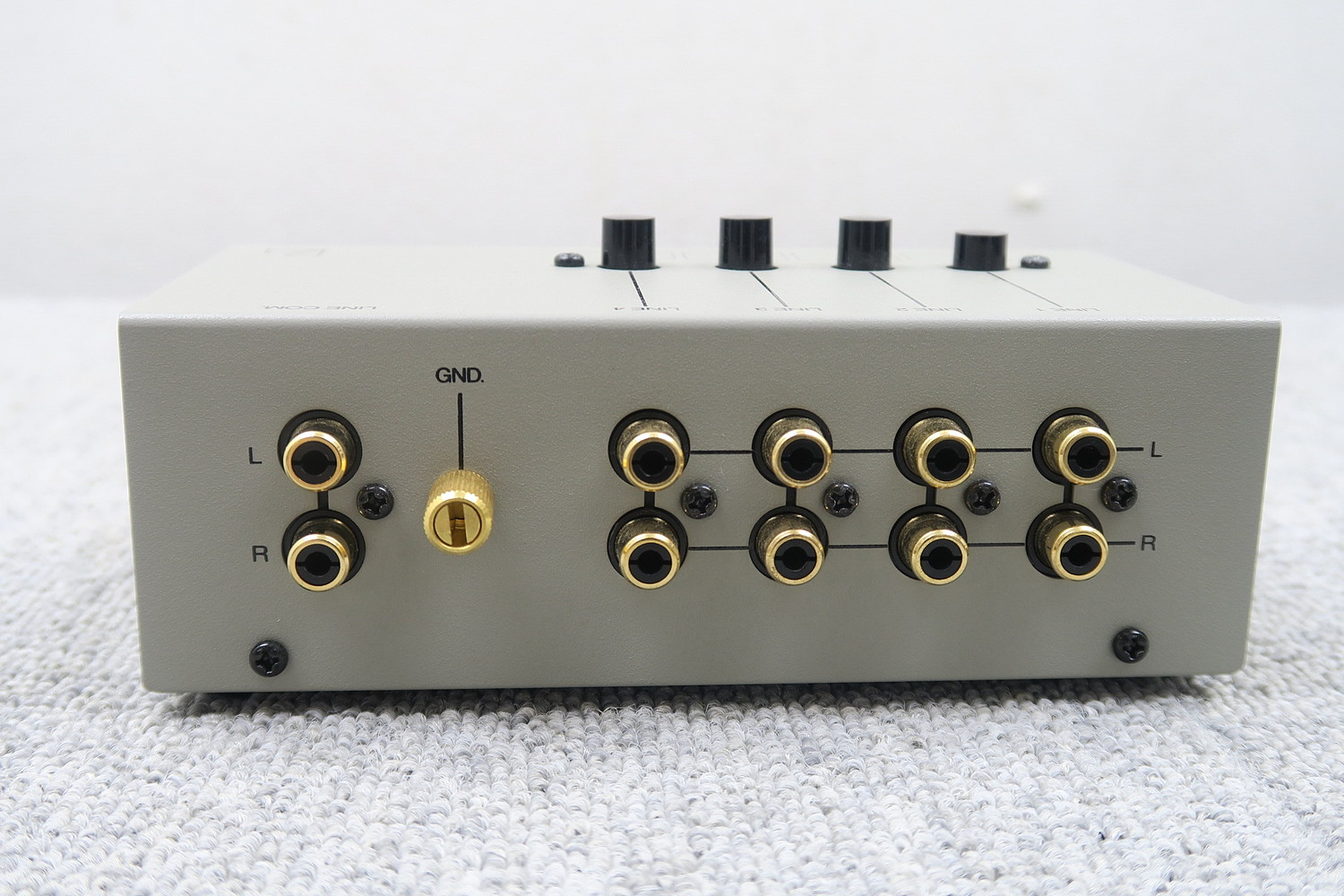 ラックスマン LUXMAN  ラインセレクター　AS-4Ⅲ LUXMAN AS-4III ラインセレクター | オーディオセレクター他