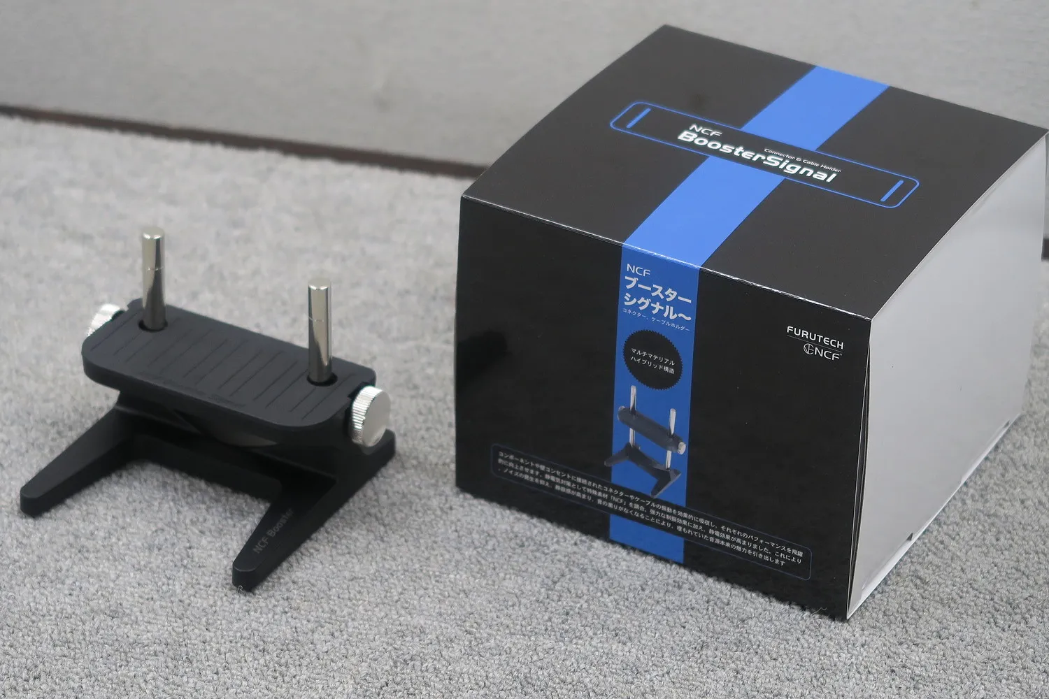 フルテック FURUTECH NCF Booster ケーブル用制振アダプター 元箱付