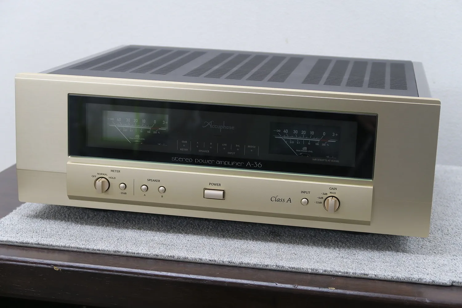 アキュフェーズ Accuphase A-36 パワーアンプ 元箱付