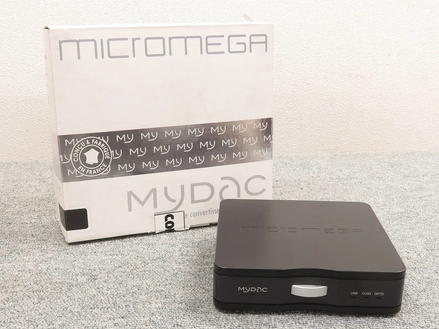 マイクロメガ Micromega My Dac D/Aコンバーター 元箱付