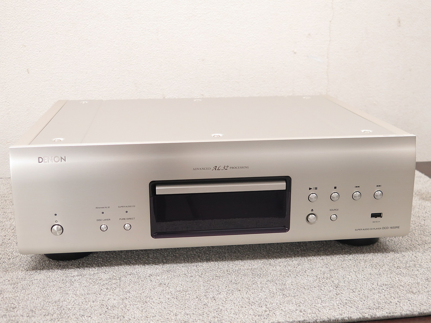 デノン DENON DCD-1650RE CDデッキ 元箱付