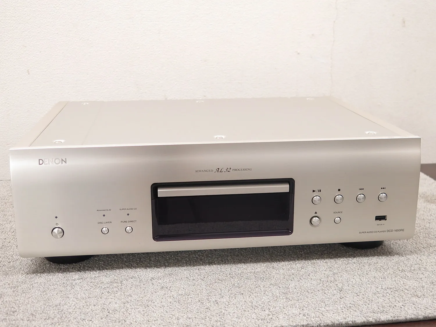 デノン DENON DCD-1650RE CDデッキ 元箱付