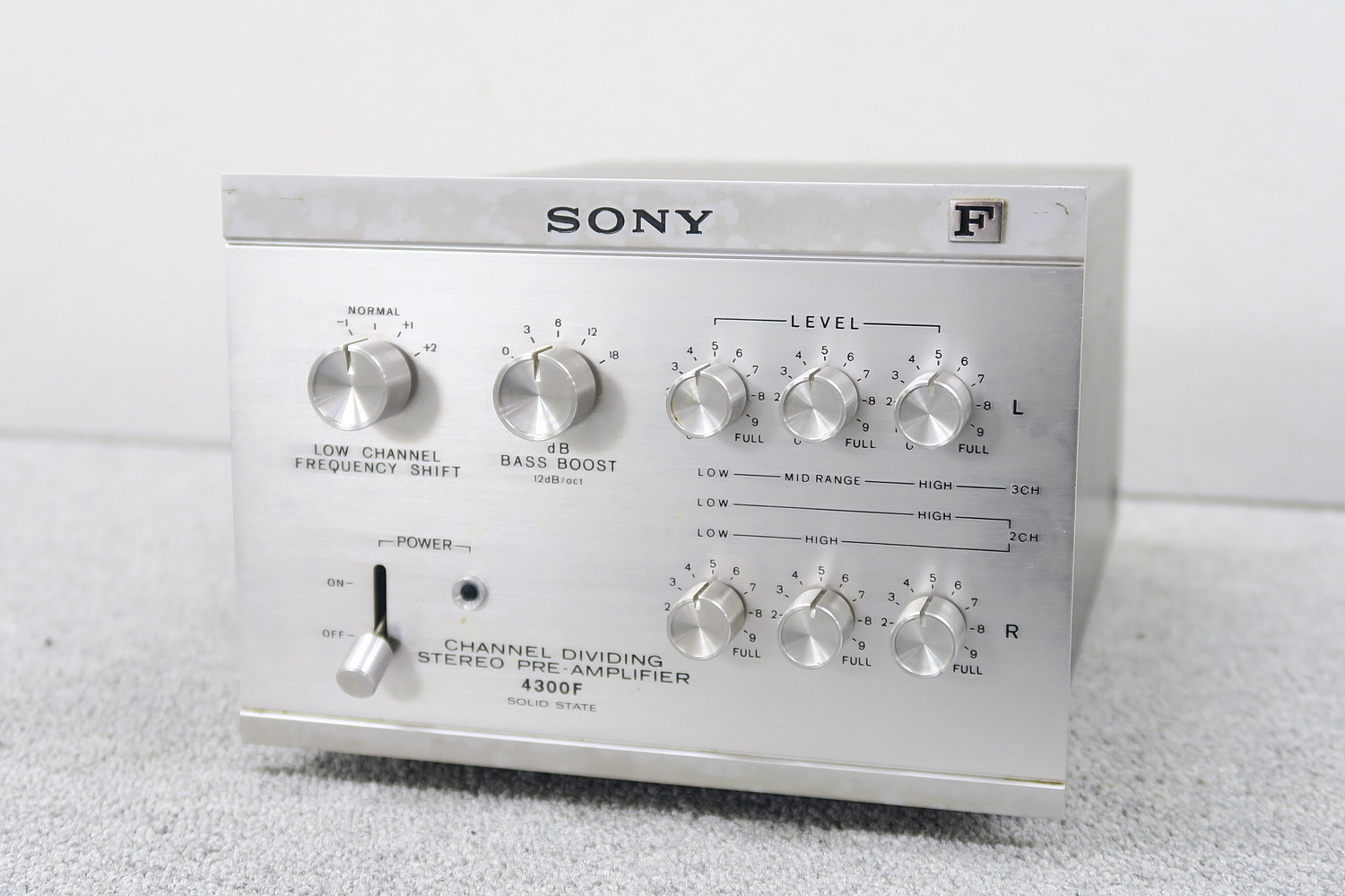 ソニー SONY TA-4300F プリアンプ @48679 / 中古オーディオ買取、販売、通販のショップアフロオーディオ横浜