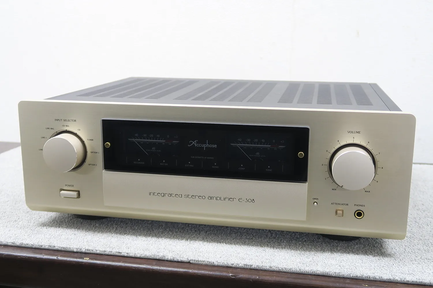アキュフェーズ Accuphase E-308 プリメインアンプ 元箱