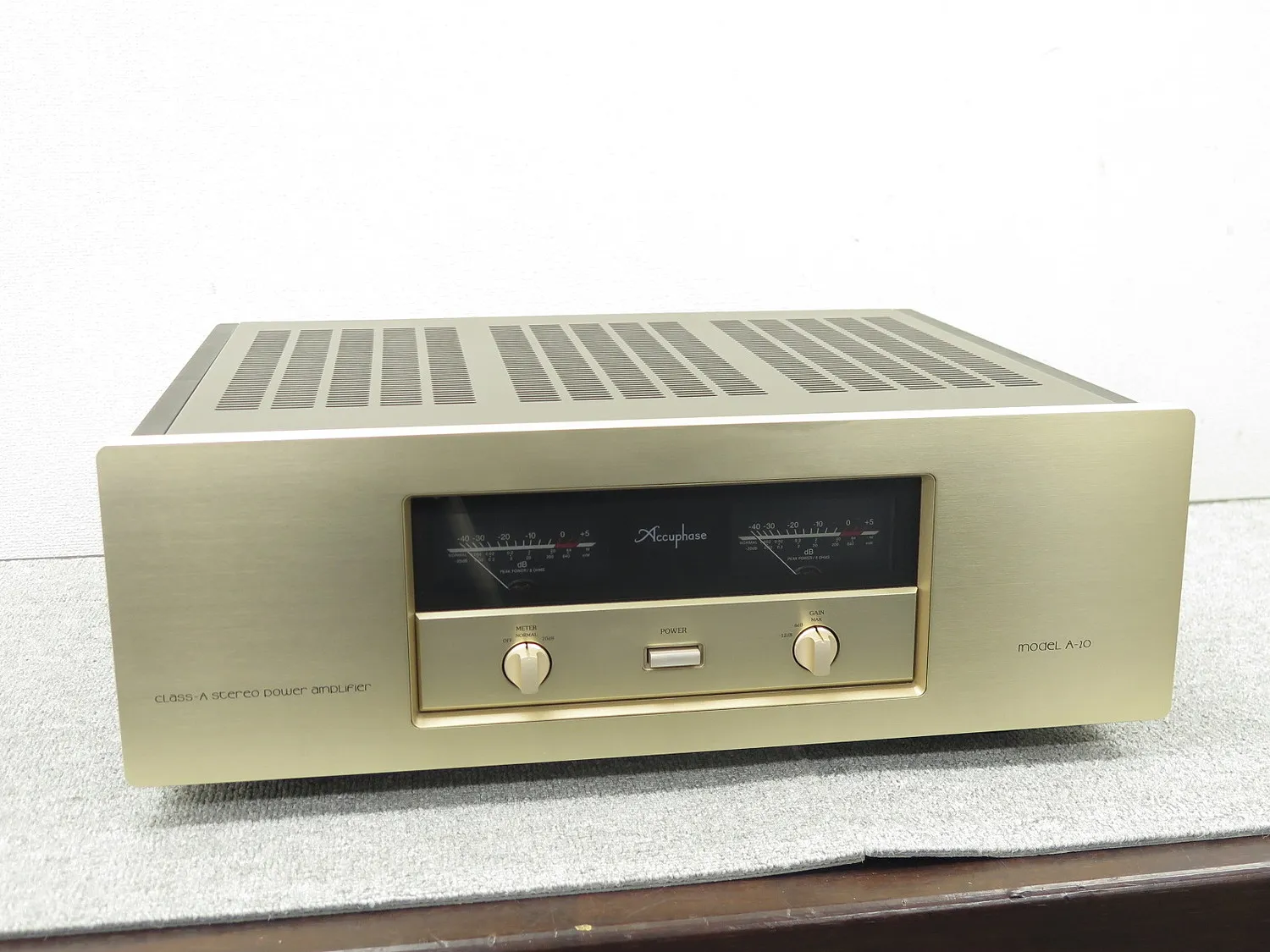 アキュフェーズ Accuphase A-20 パワーアンプ 元箱付
