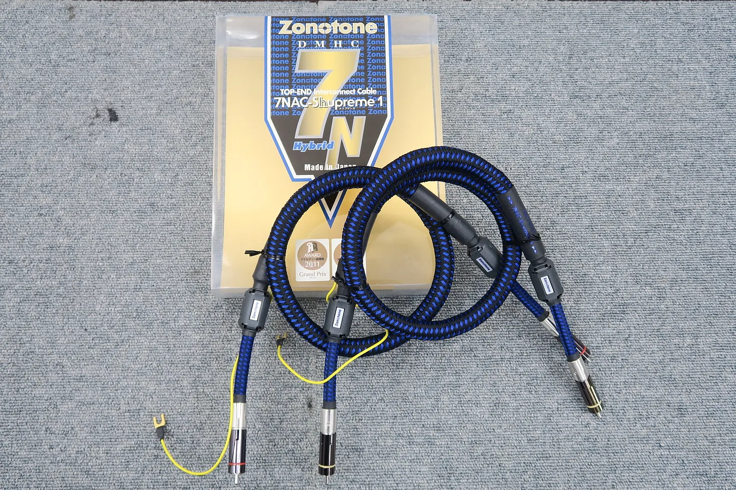 ゾノトーン Zonotone 7NAC-Shupreme1(1.0m) RCAケーブルペア 元箱付