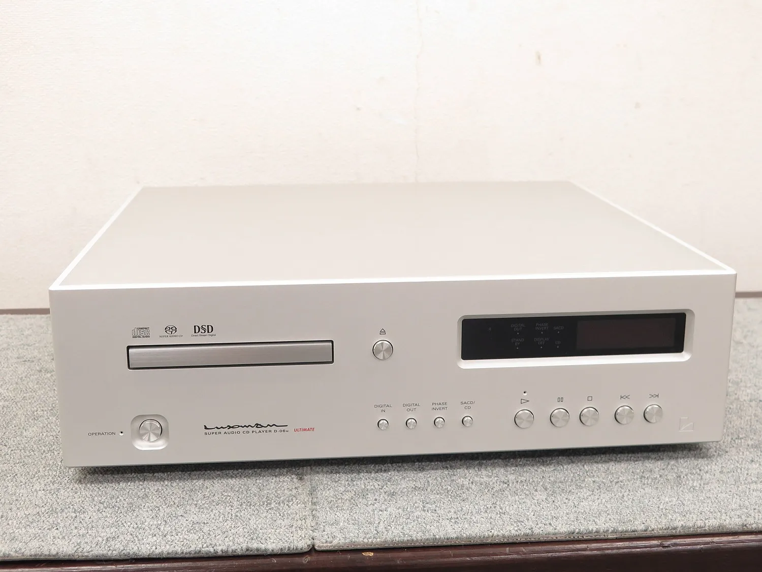 ラックスマン LUXMAN D-06u CDデッキ 元箱付
