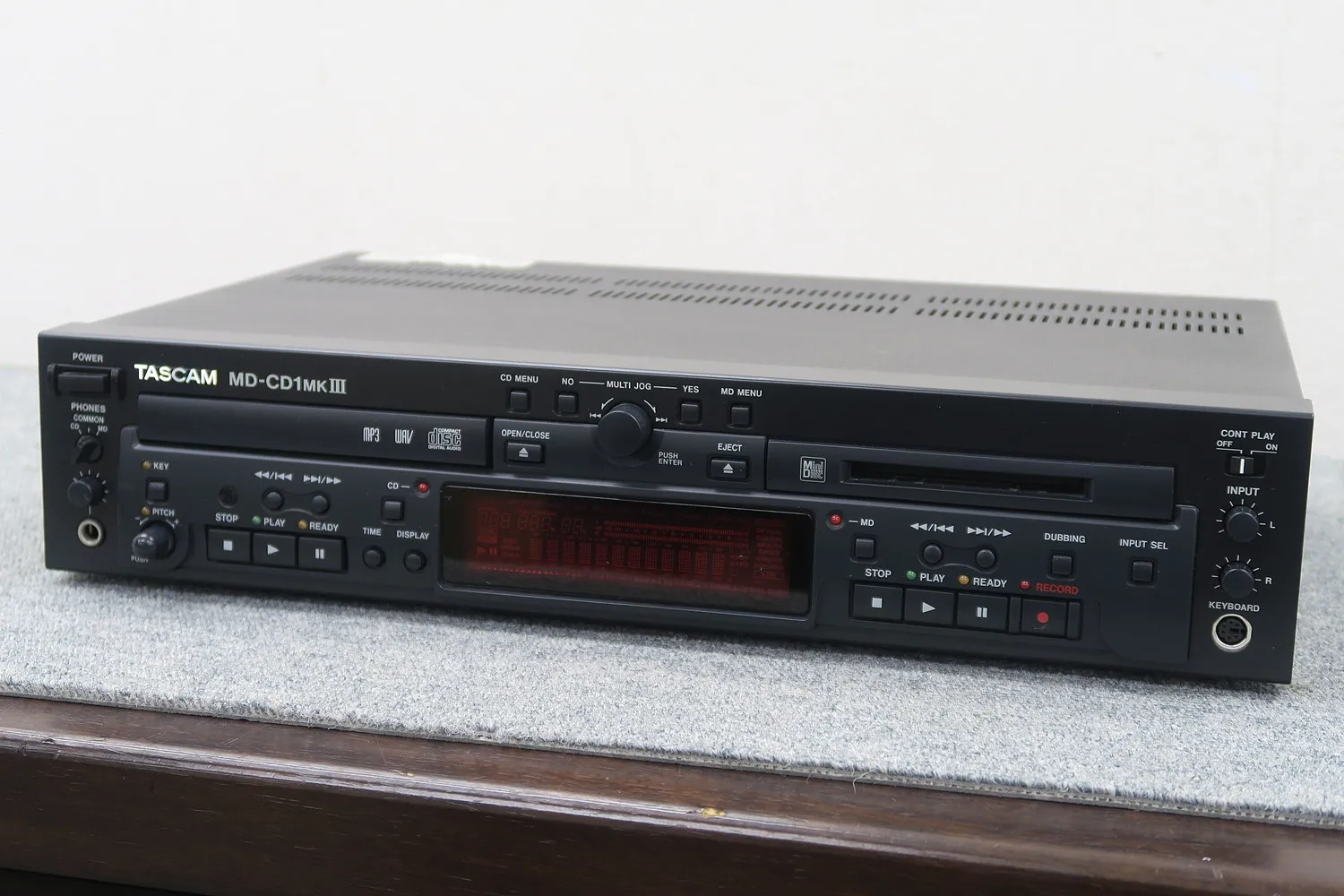 タスカム TASCAM MD-CD1MK3 CDプレーヤー