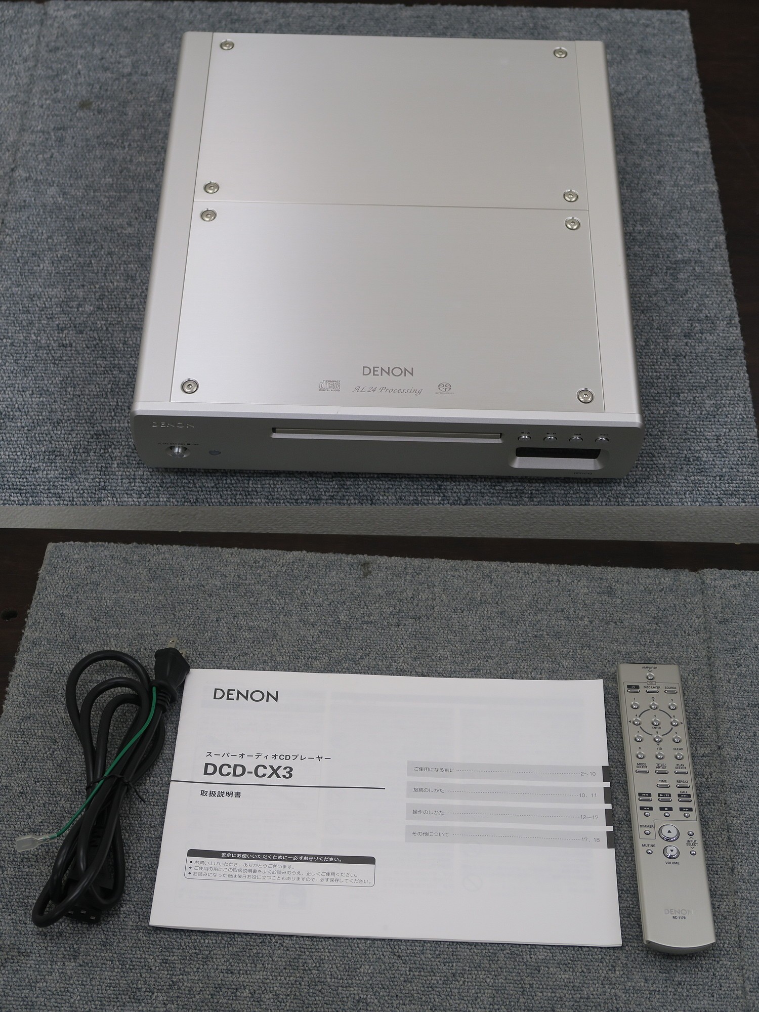 デノン DENON DCD-CX3 CDデッキ @48965 / 中古オーディオ買取、販売、通販のショップアフロオーディオ横浜