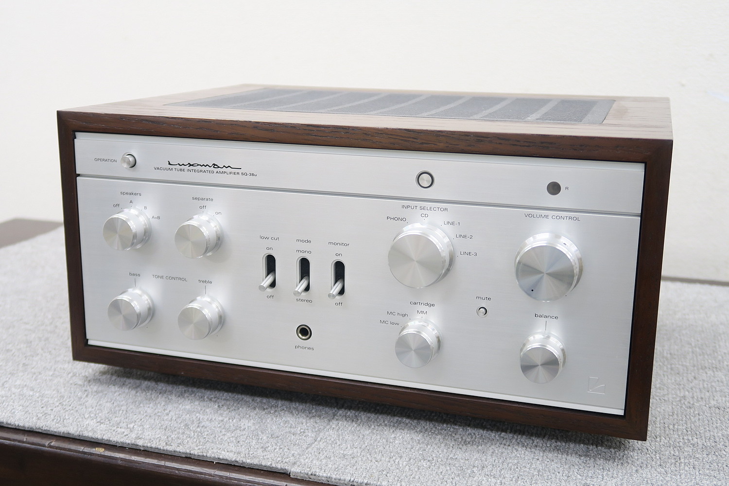 ラックスマン LUXMAN SQ-38u プリメインアンプ @49117 / 中古