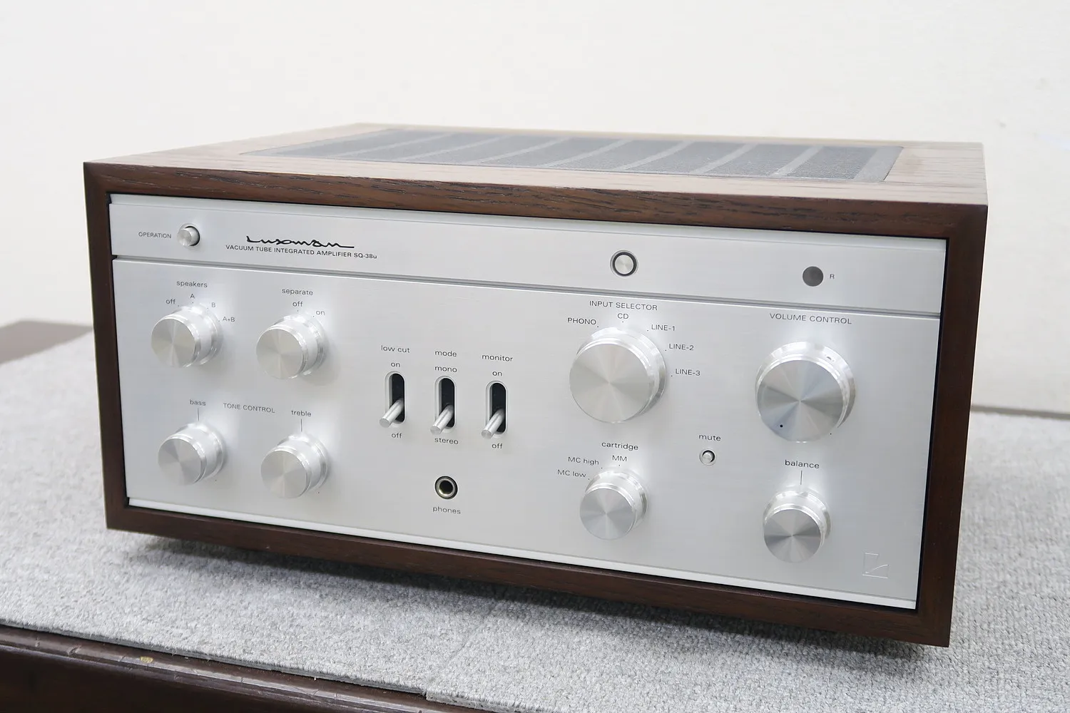 ラックスマン LUXMAN SQ-38u プリメインアンプ