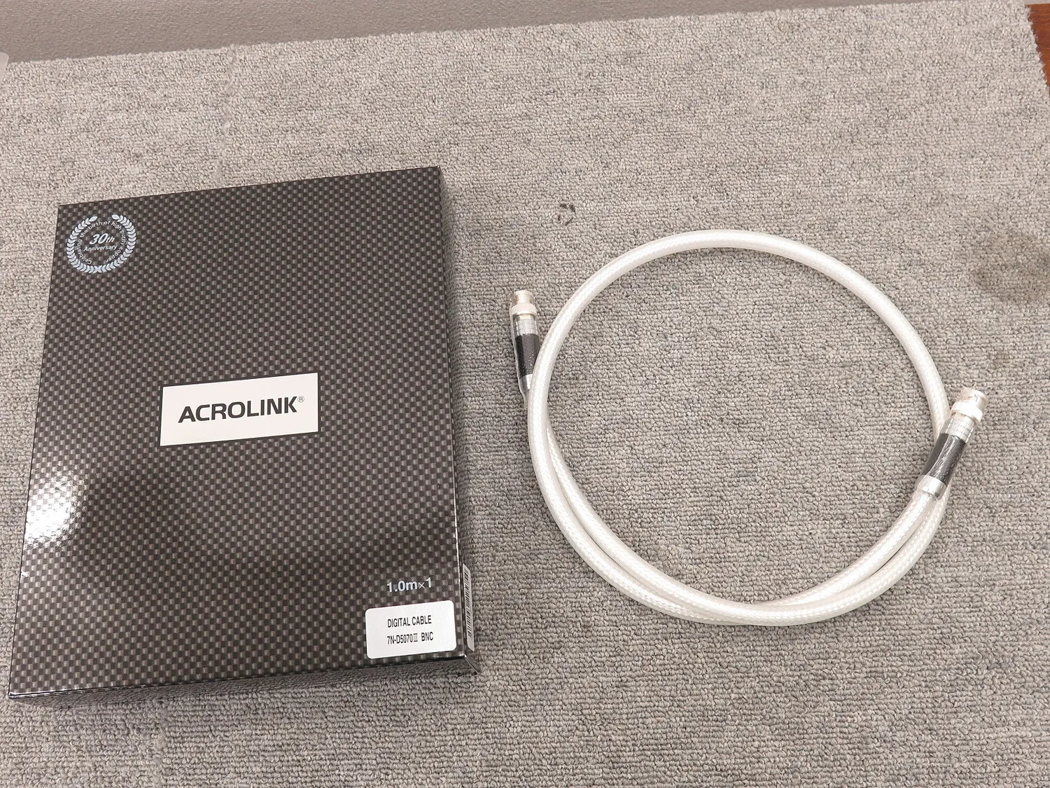 アクロリンク ACROLINK 7N-D5070Ⅲ DIGITAL BNCケーブル (1.0m) 元箱付