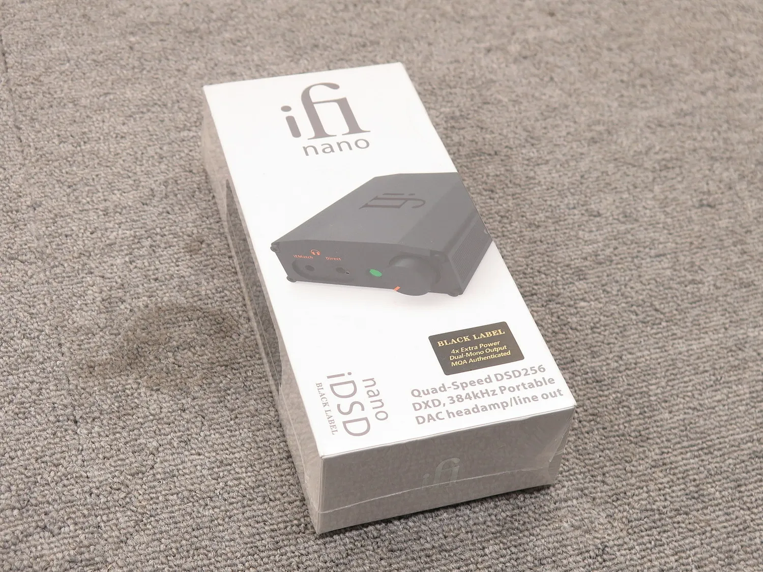 アイファイ オーディオ ifi audio nano iDSD D/Aコンバーター