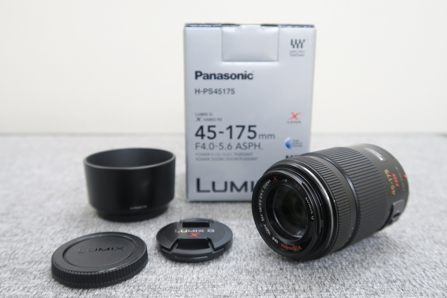 美品】Panasonic LUMIX G X VARIO PZ 45-175mm F4.0-5.6 ASPH POWER