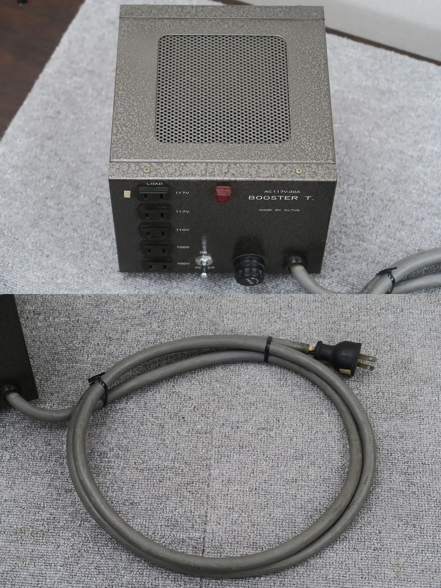 エルタス ELTUS BOOSTER T ステップアップトランス @49155｜中古