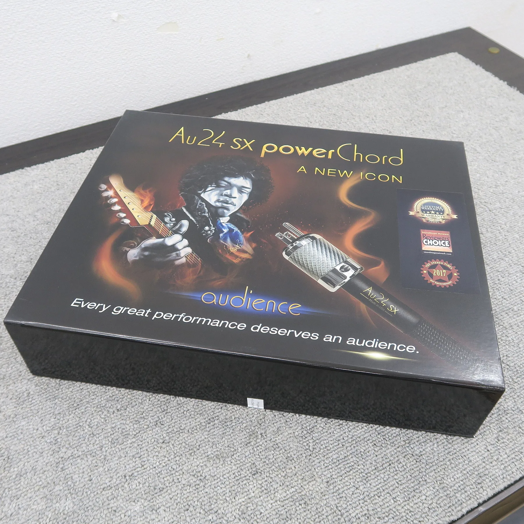 オーディエンス Audience Au24SX HP powerChord 4ft 電源ケーブル