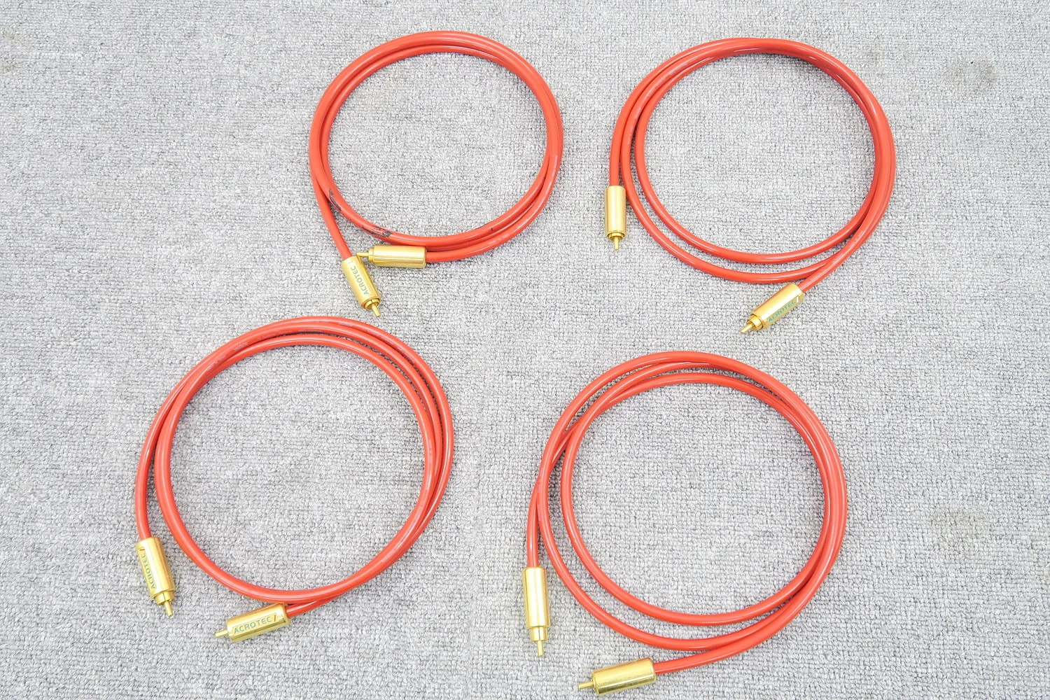 アクロテック ACROTEC 6N-A2050 (1.5m) RCAケーブル4本セット