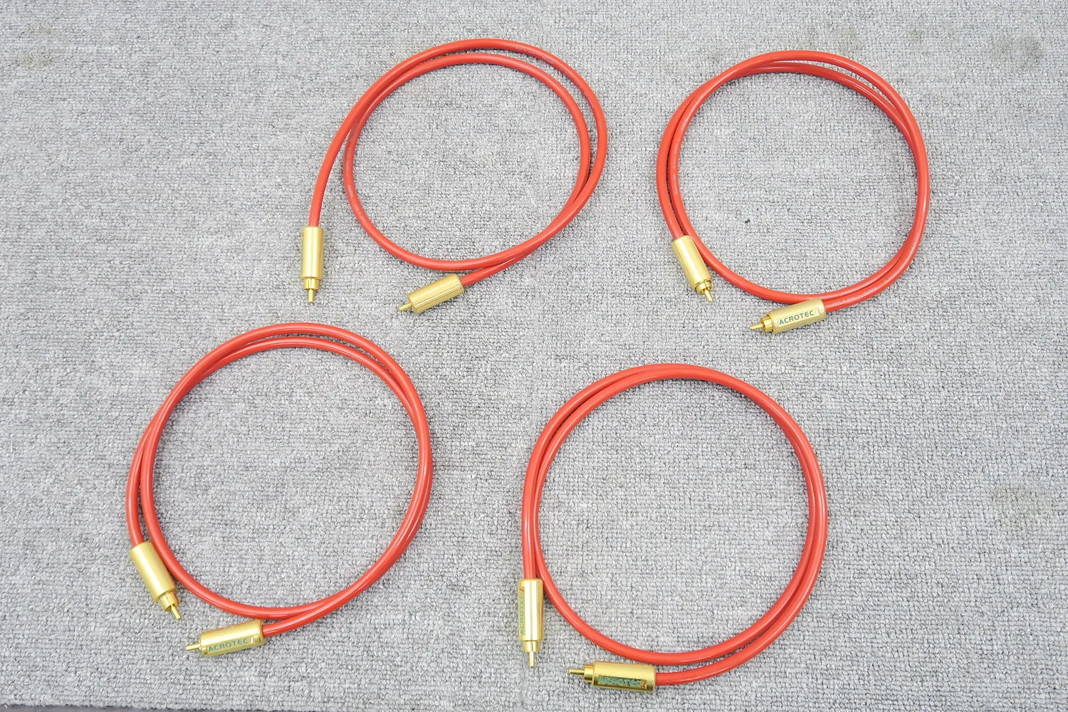 アクロテック ACROTEC 6N-A2050 (1.0m) RCAケーブル 4本