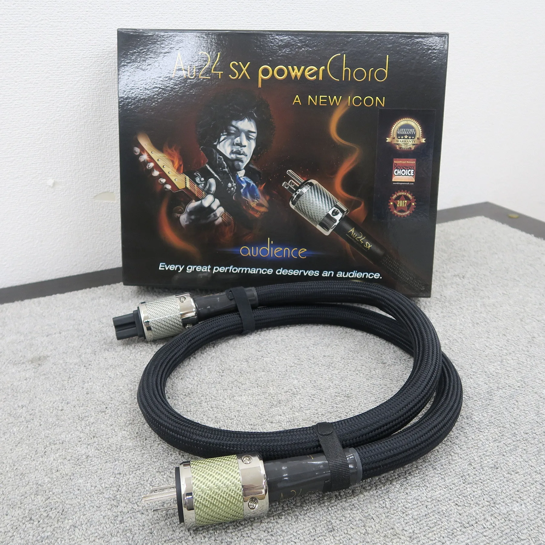 オーディエンス Audience Au24SX MP powerChord 4ft 電源ケーブル