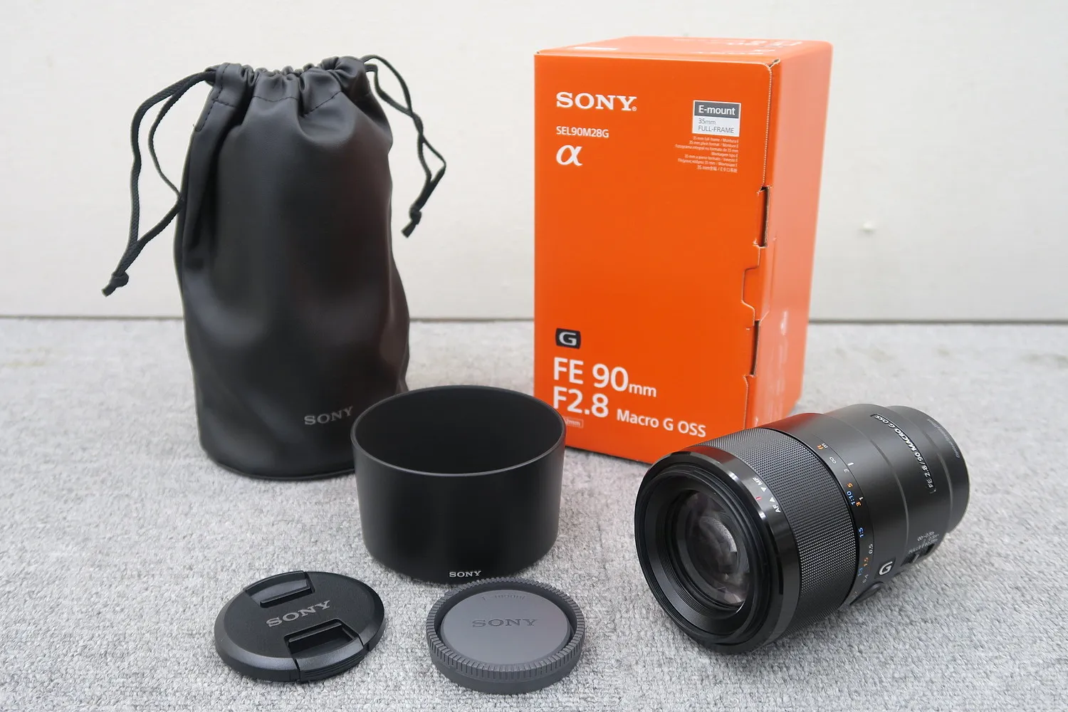ソニー SONY FE90mm F2.8 Macro G OSS カメラレンズ