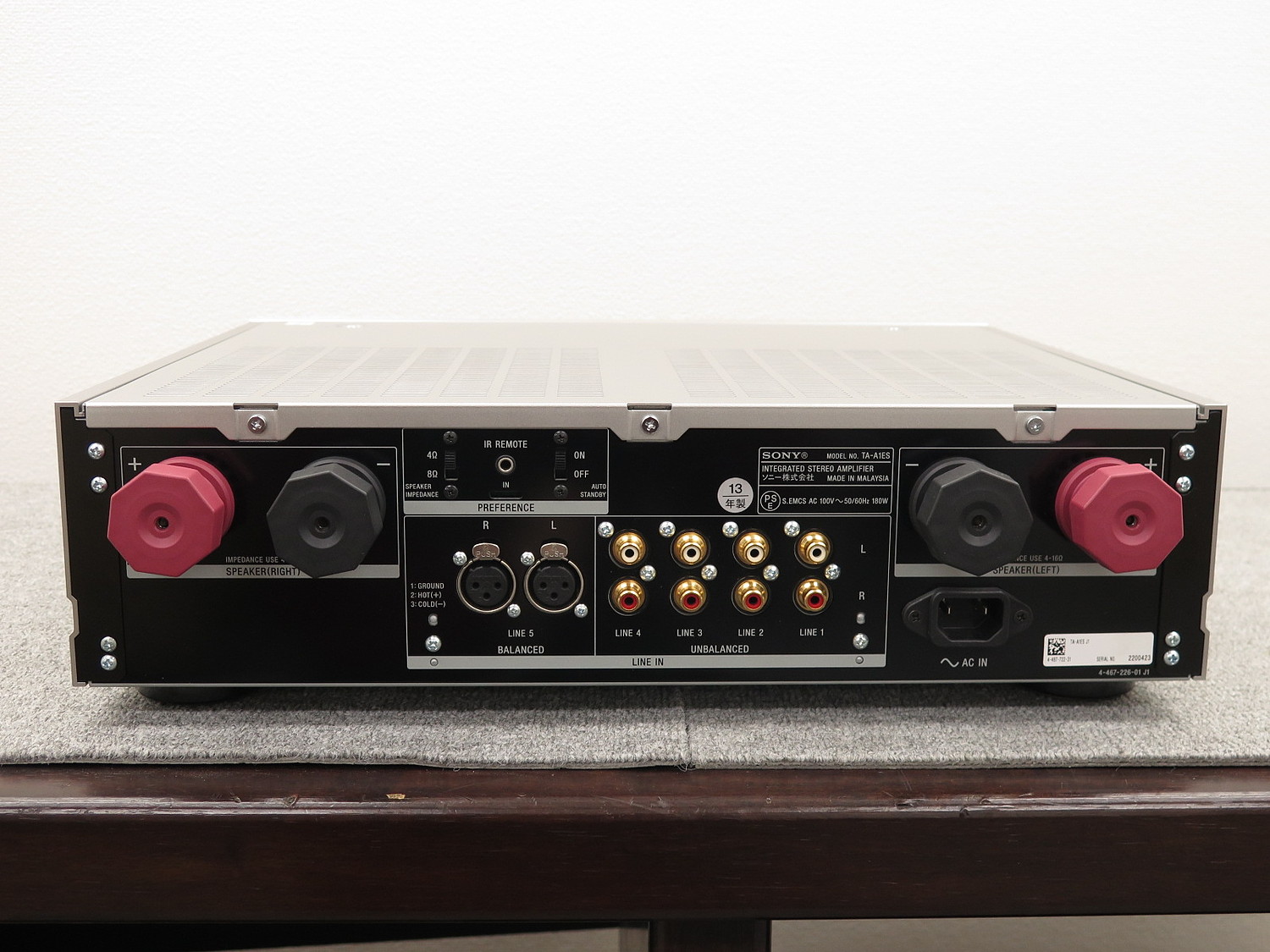 SONY プリメインアンプ TA-A1ES TA-A1ES | コンポーネントオーディオ | ソニー