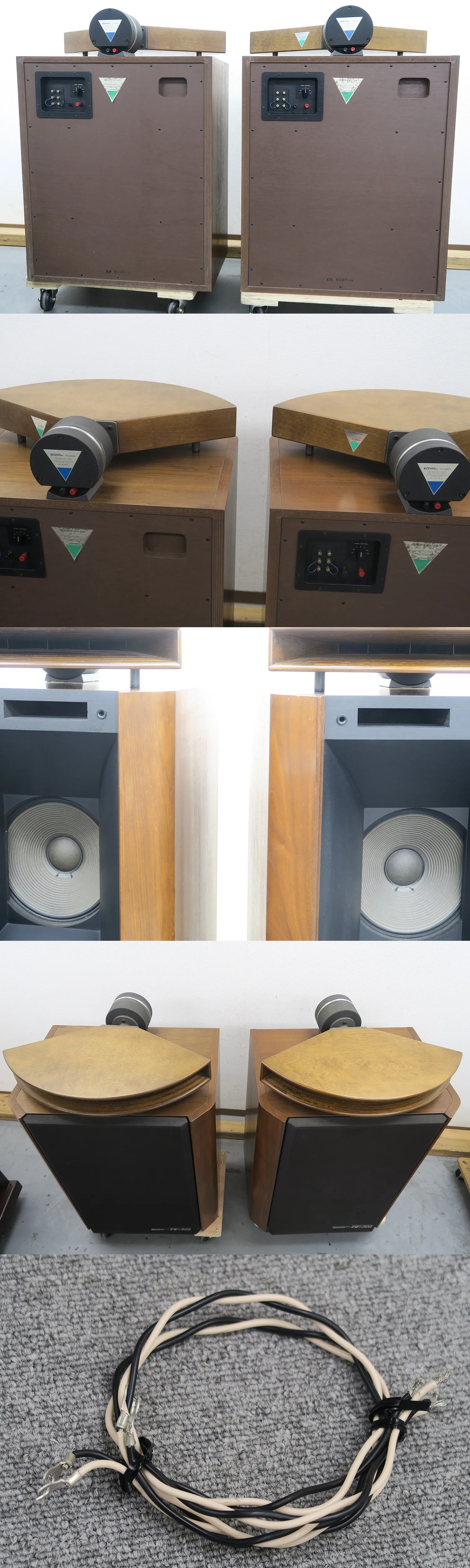 exclusive ew-302 パイオニア TAD ペア パイオニア Pioneer Exclusive 2301 EH-321L EW-302 TD-2001スピーカー