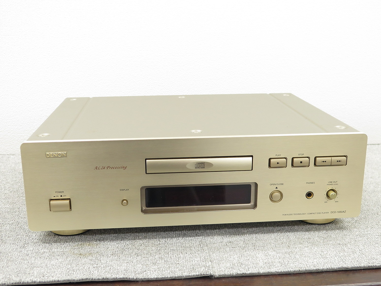 DENON デノンDCD-1650AZ簡易清掃済