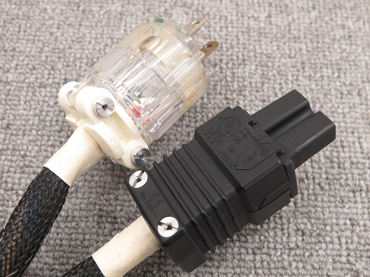 チクマ Chikuma Pillar Ac Ⅱ(1.0m) 電源ケーブル @49426 / 中古