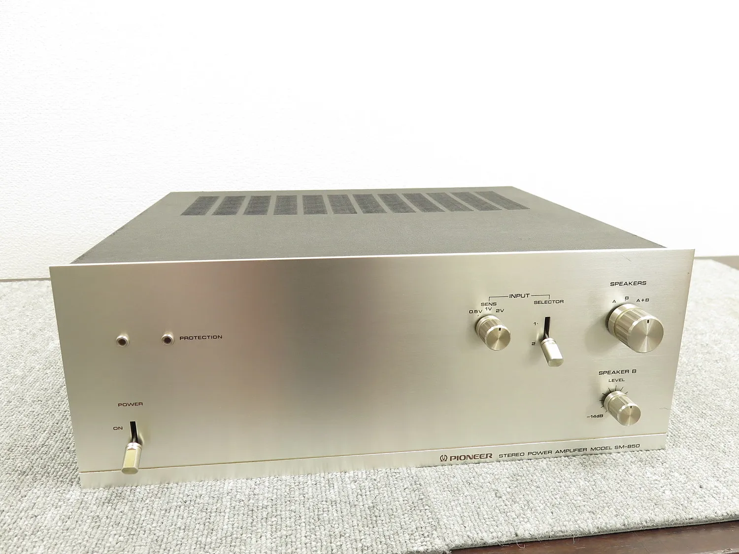 パイオニア Pioneer SM-850 パワーアンプ