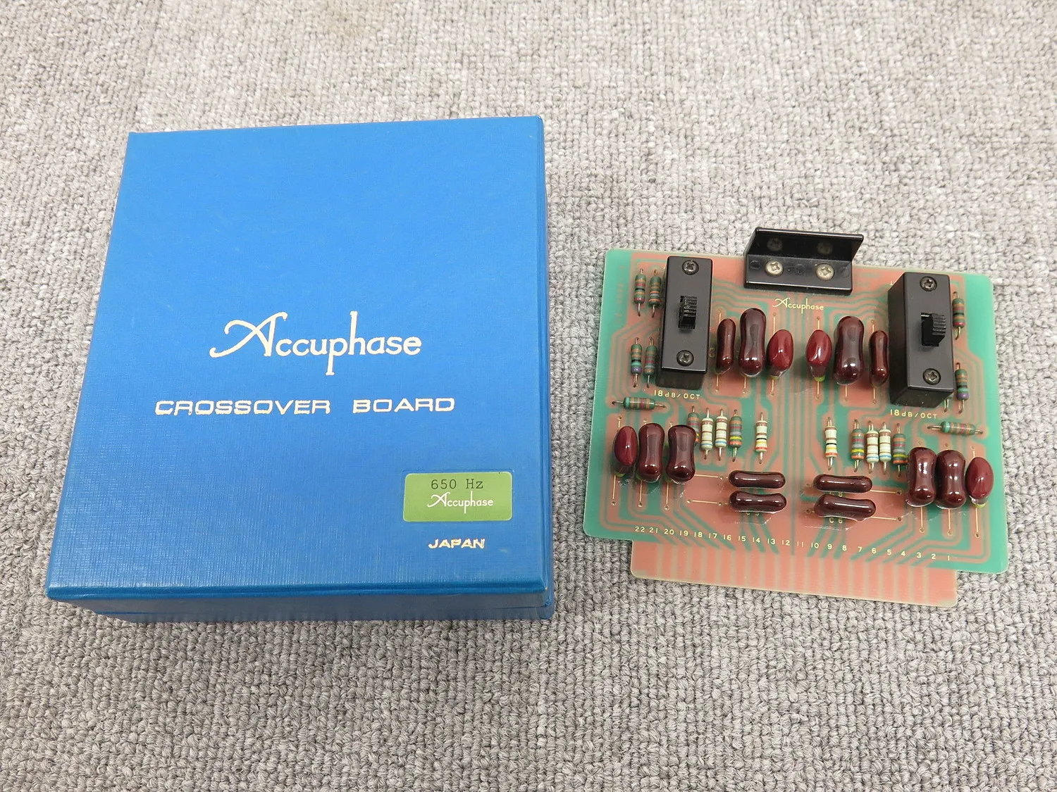 アキュフェーズ Accuphase CB-650 チャンネルデバイダーボード 元箱付