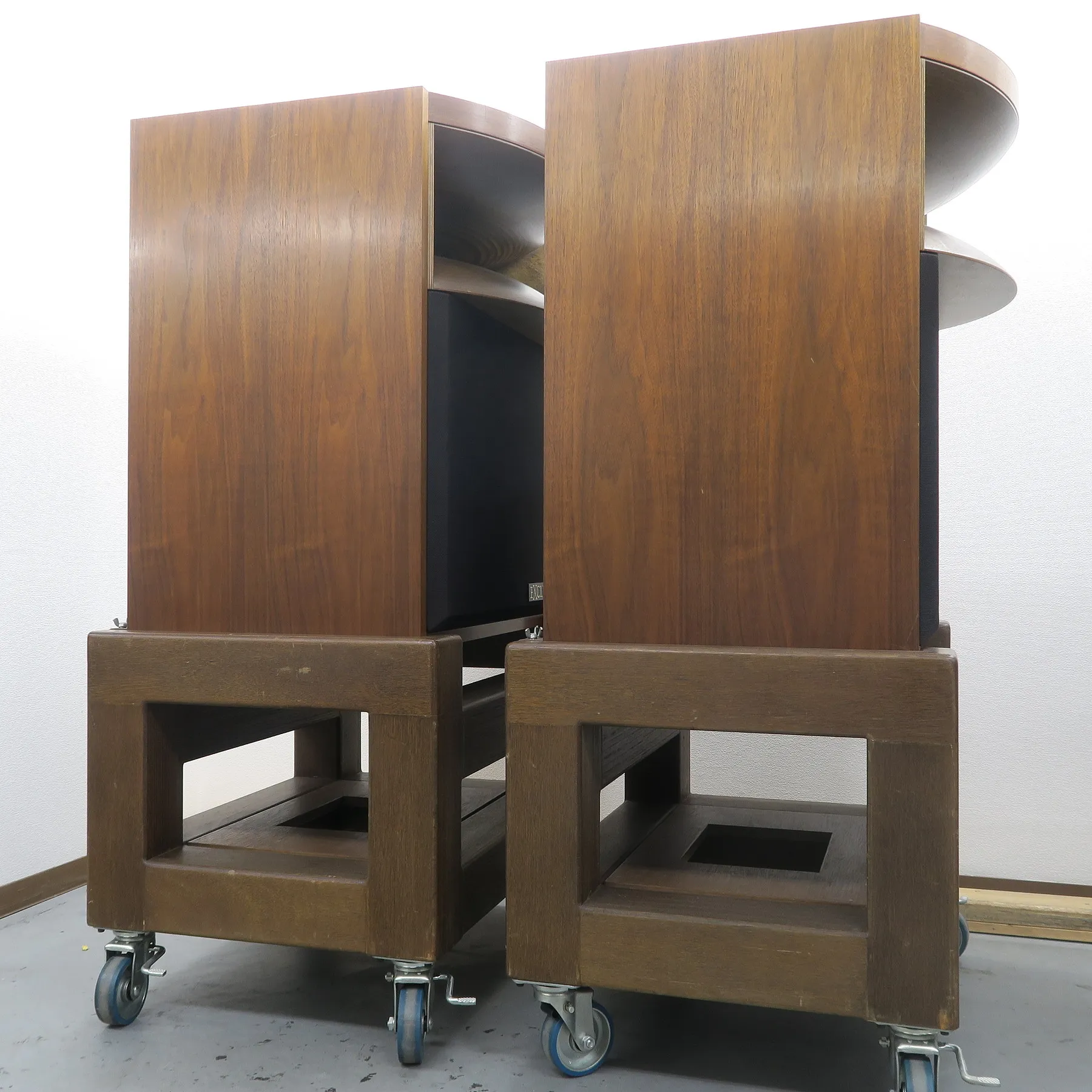 パイオニア Pioneer Exclusive 2402 特注木製スタンド付 スピーカー