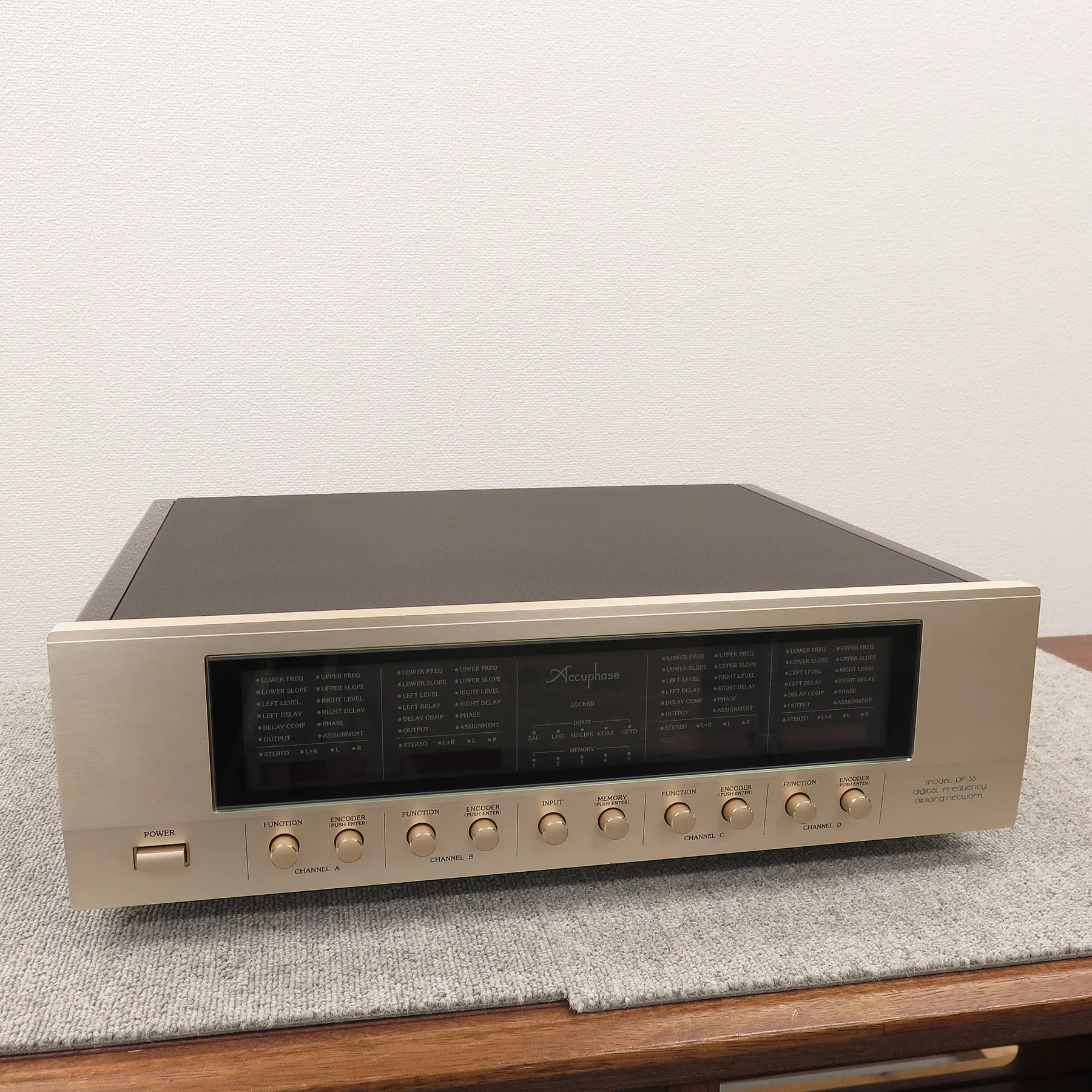 アキュフェーズ Accuphase DF-55 チャンネルデバイダー 元箱付