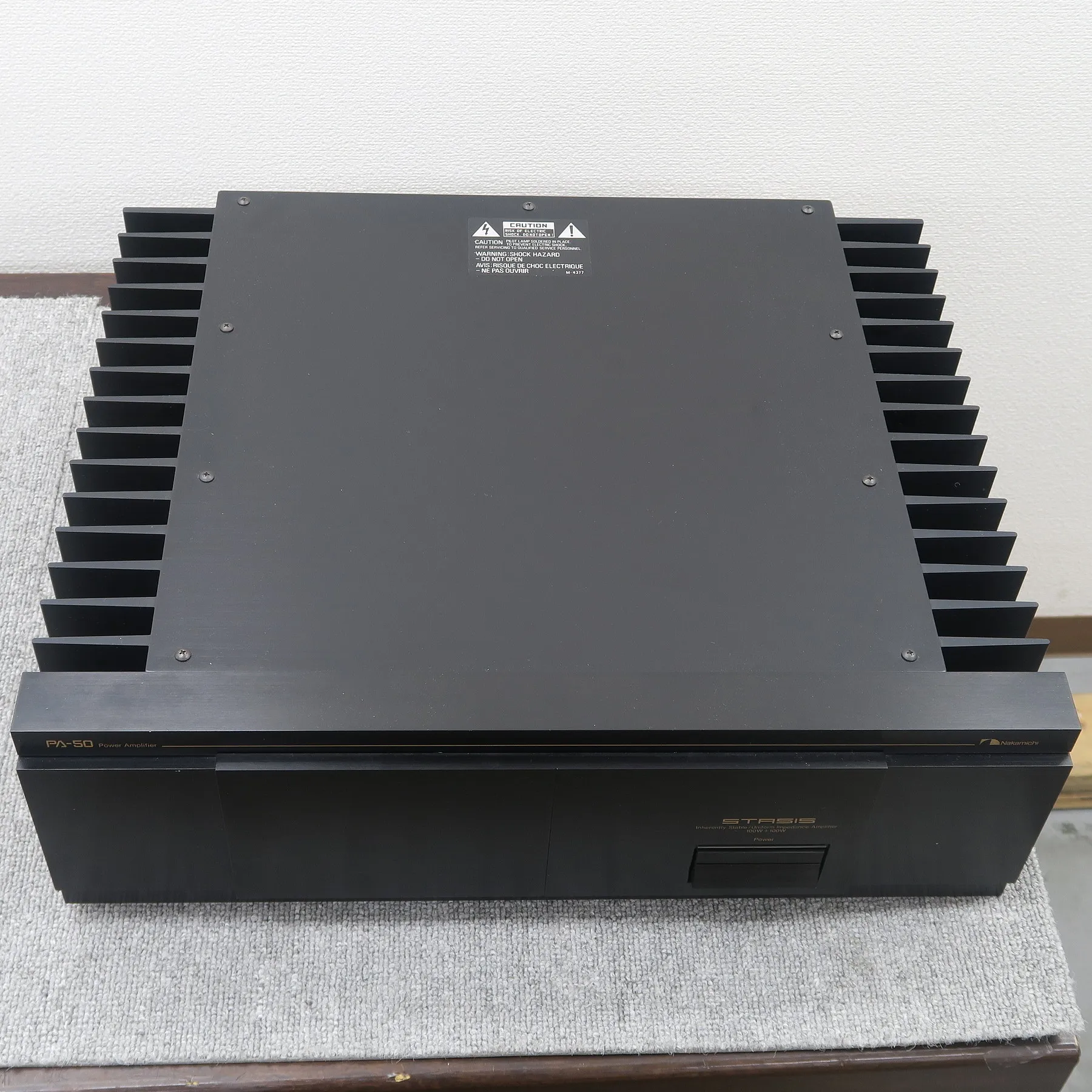ナカミチ Nakamichi PA-50 パワーアンプ 元箱付 @49606｜中古