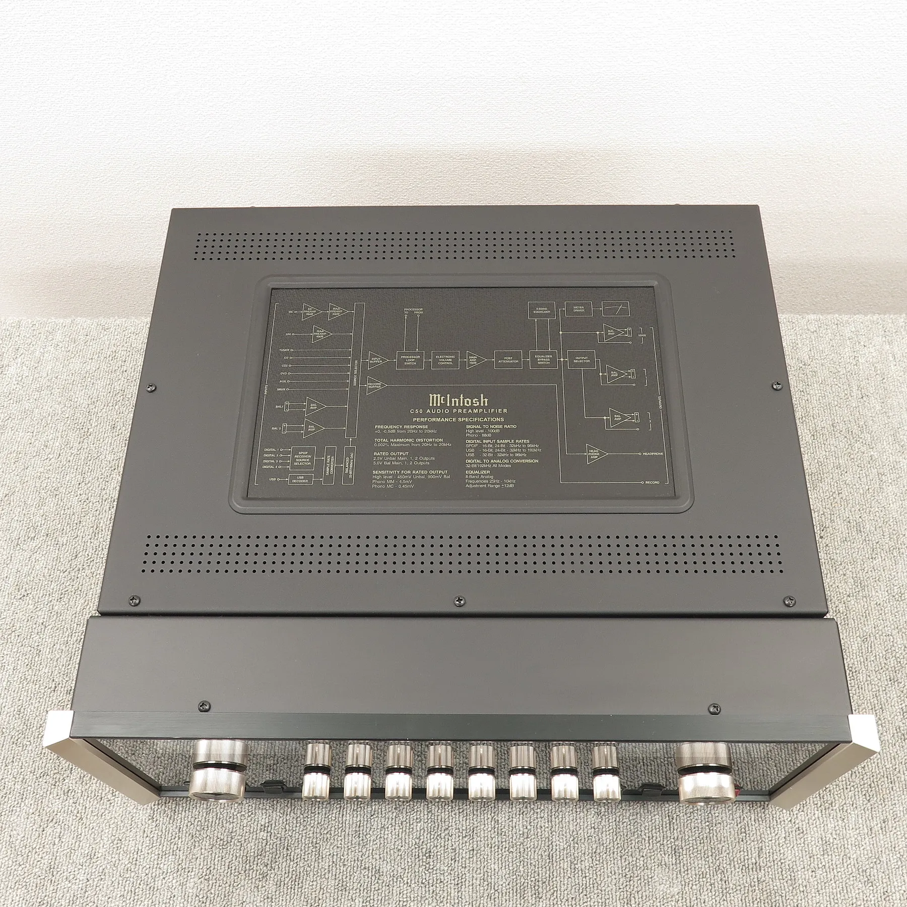 マッキントッシュ Mcintosh C50 プリアンプ @49637｜中古オーディオ