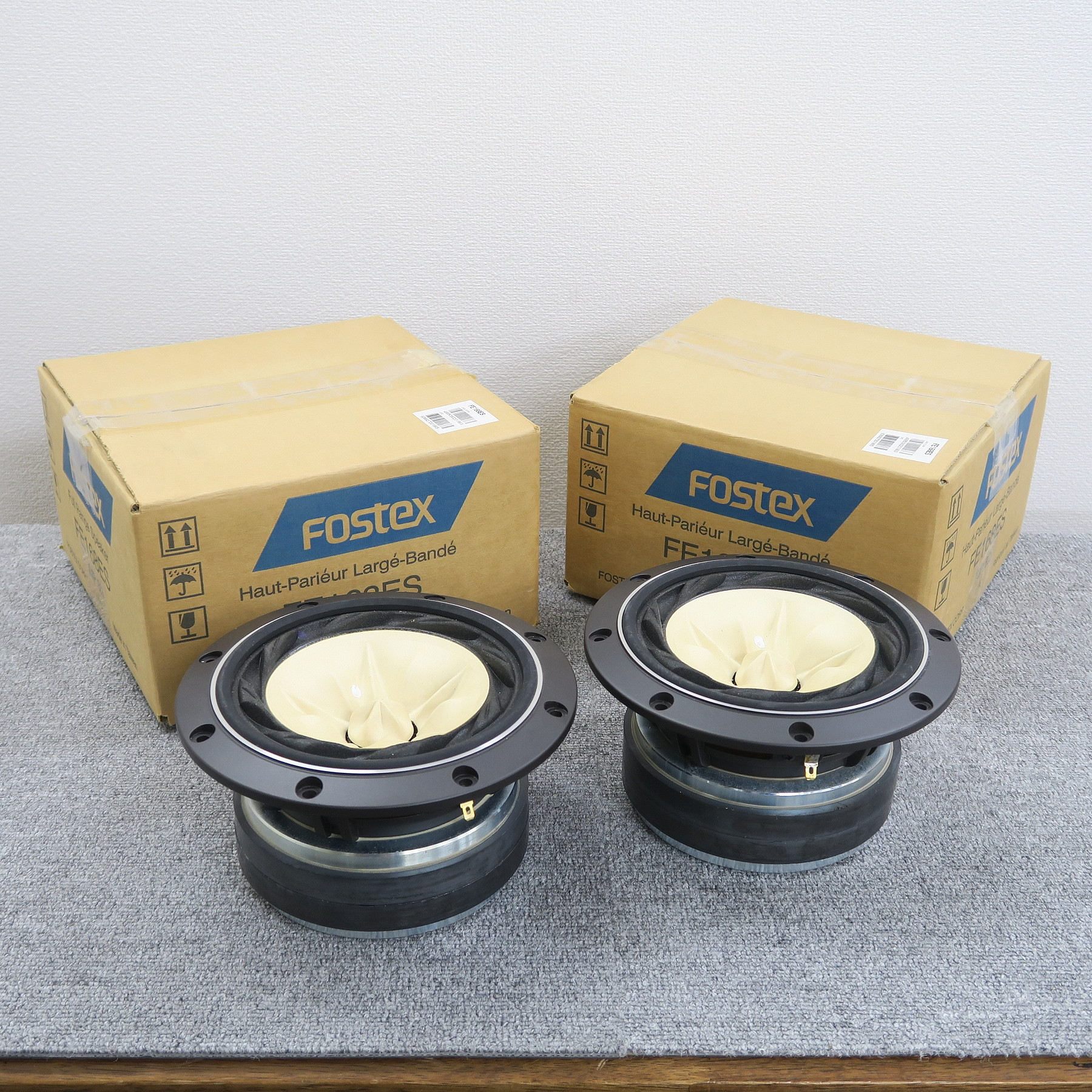 Aランク】フォステクス FOSTEX FE168ES スピーカーユニットペア