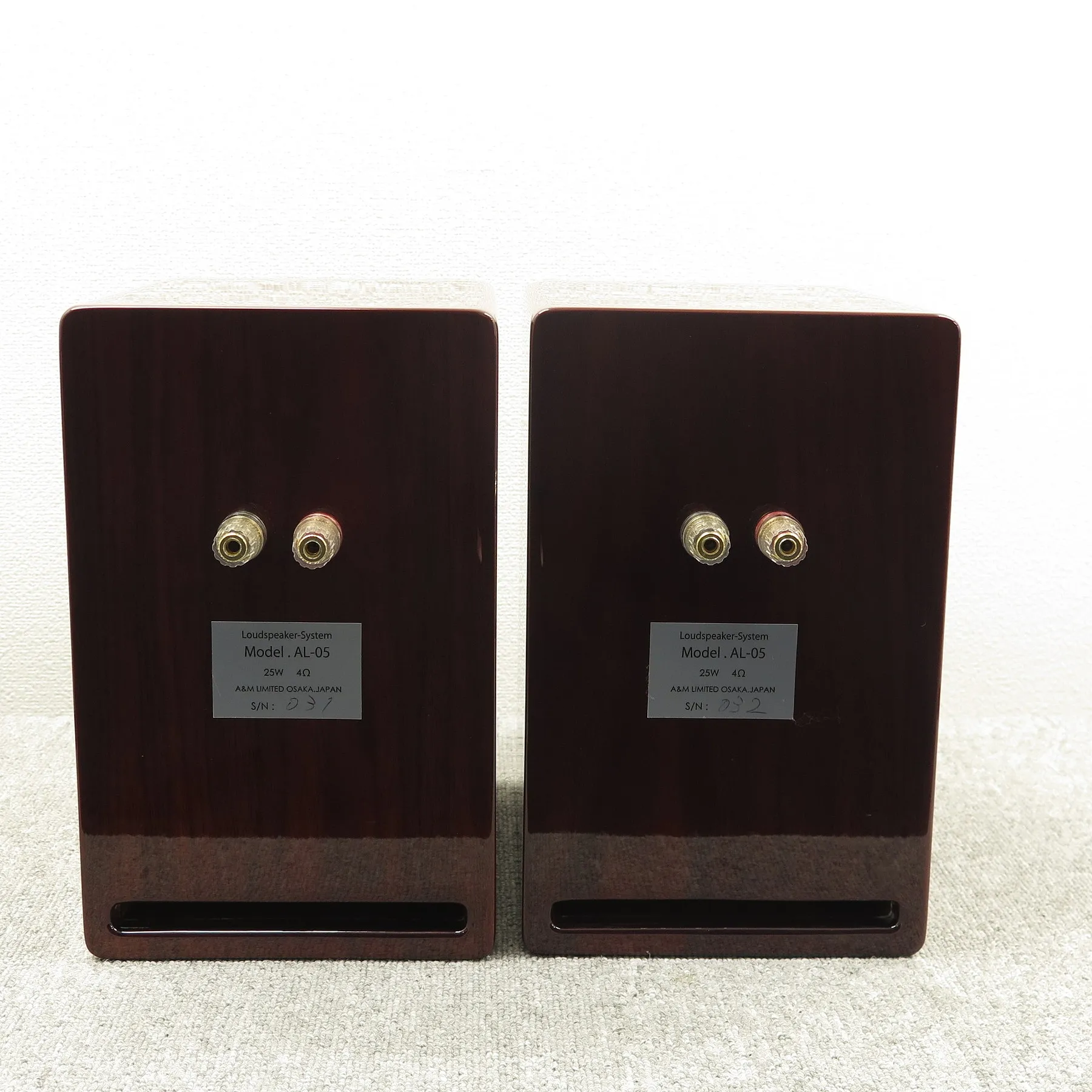 エアータイト AIR TIGHT AL-05 スピーカー ペア 元箱付 @49713｜中古