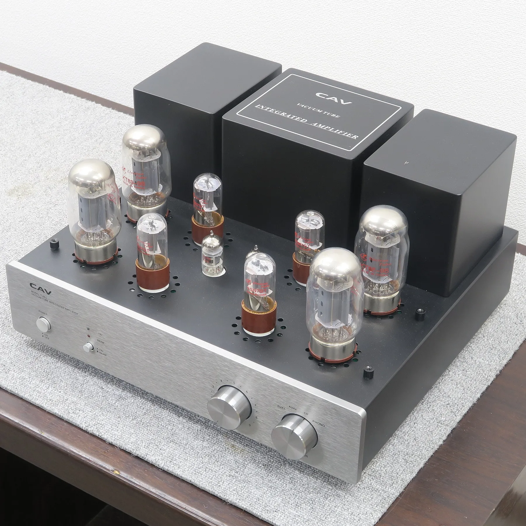 シーエーブイ CAV T-88a プリメインアンプ 元箱付