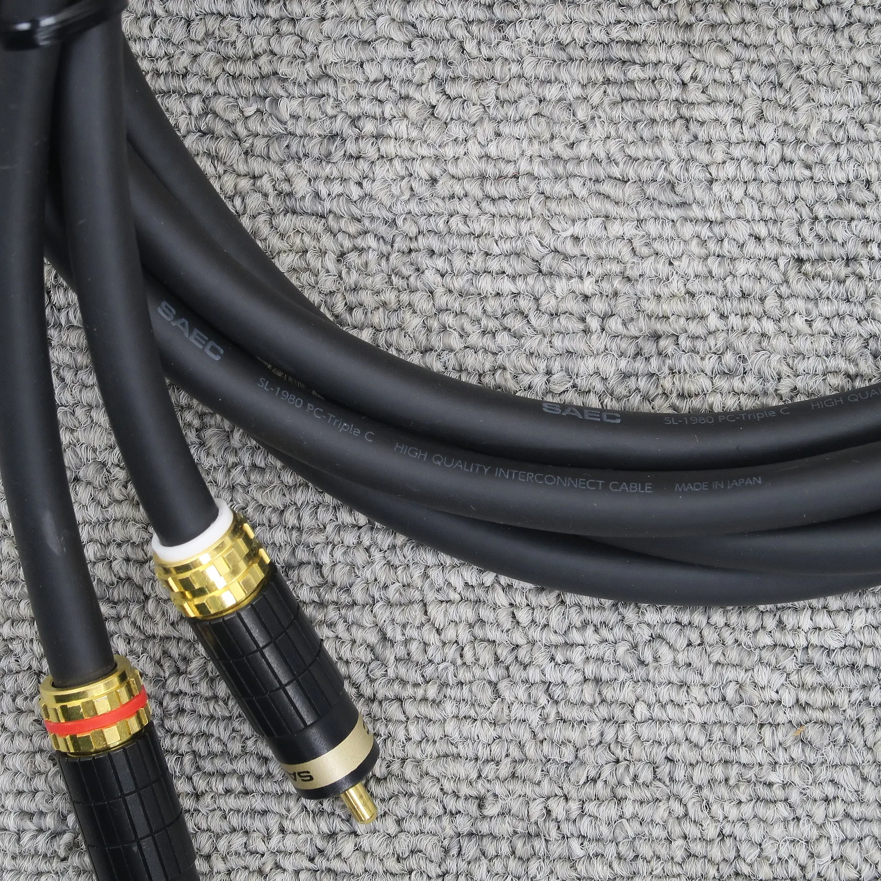 サエク SAEC SL-1980 PC-Triple C RCAケーブル1.2m @49879｜中古