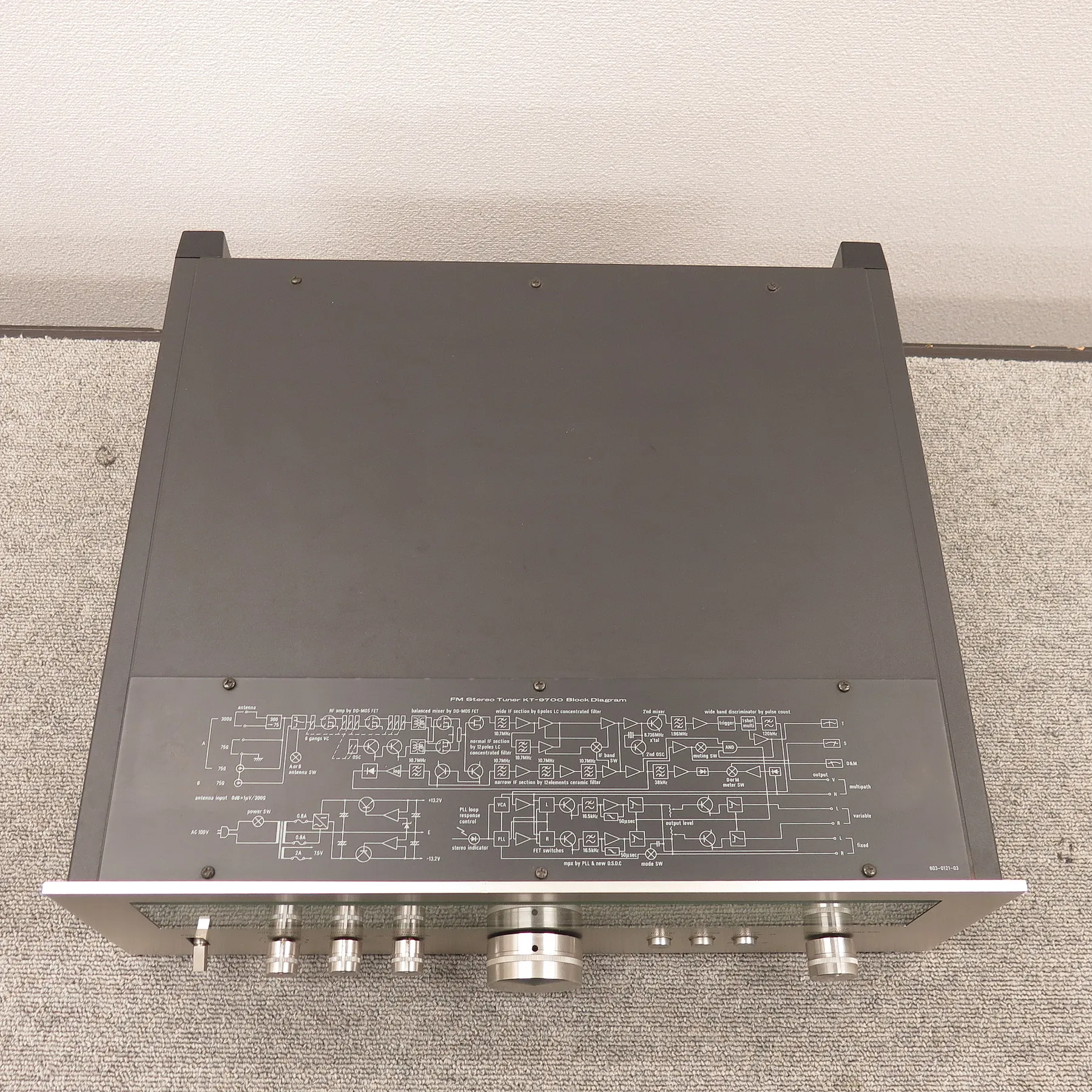 トリオ TRIO KT-9700 チューナー 元箱付 @49899｜中古オーディオ販売