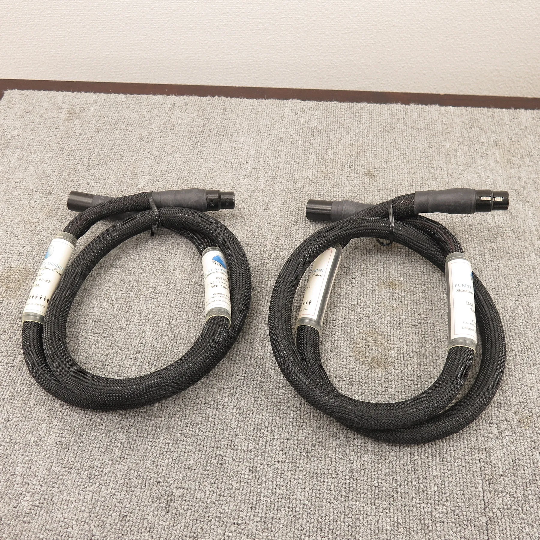 パッド PAD ISTARU XLR 1.0m XLRケーブルペア
