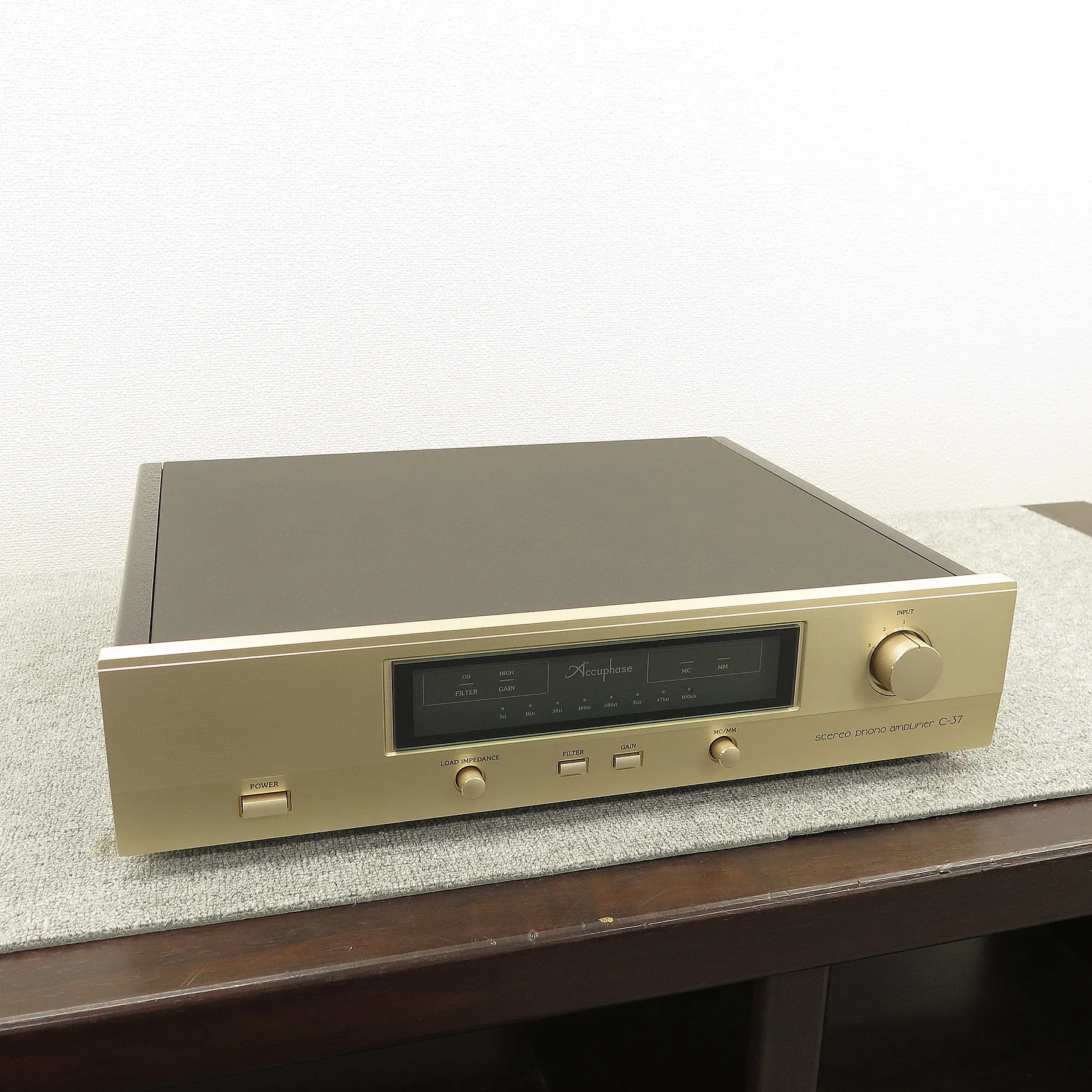 アキュフェーズ Accuphase C-37 フォノイコライザー 元箱付