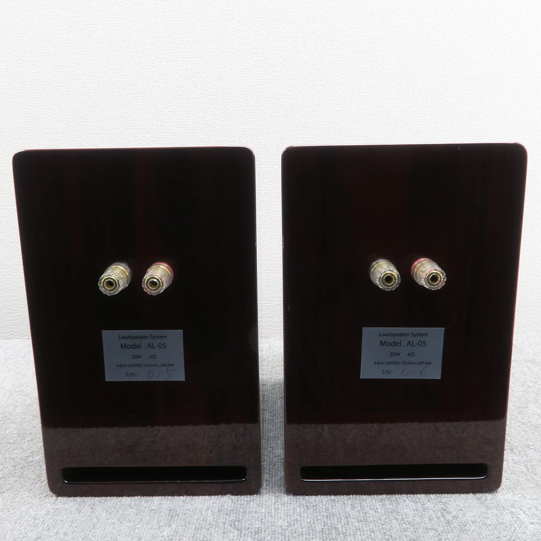 エアータイト AIR TIGHT AL-05 スピーカーペア 元箱付 @49854｜中古