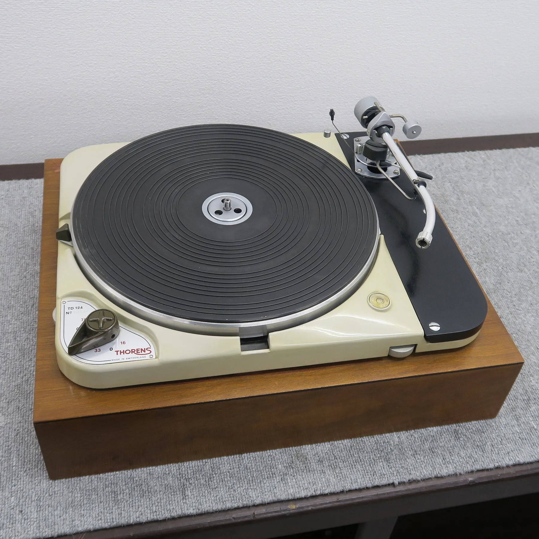 トーレンス THORENS TD124 ターンテーブル SME 3009 SeriesⅡImproved付