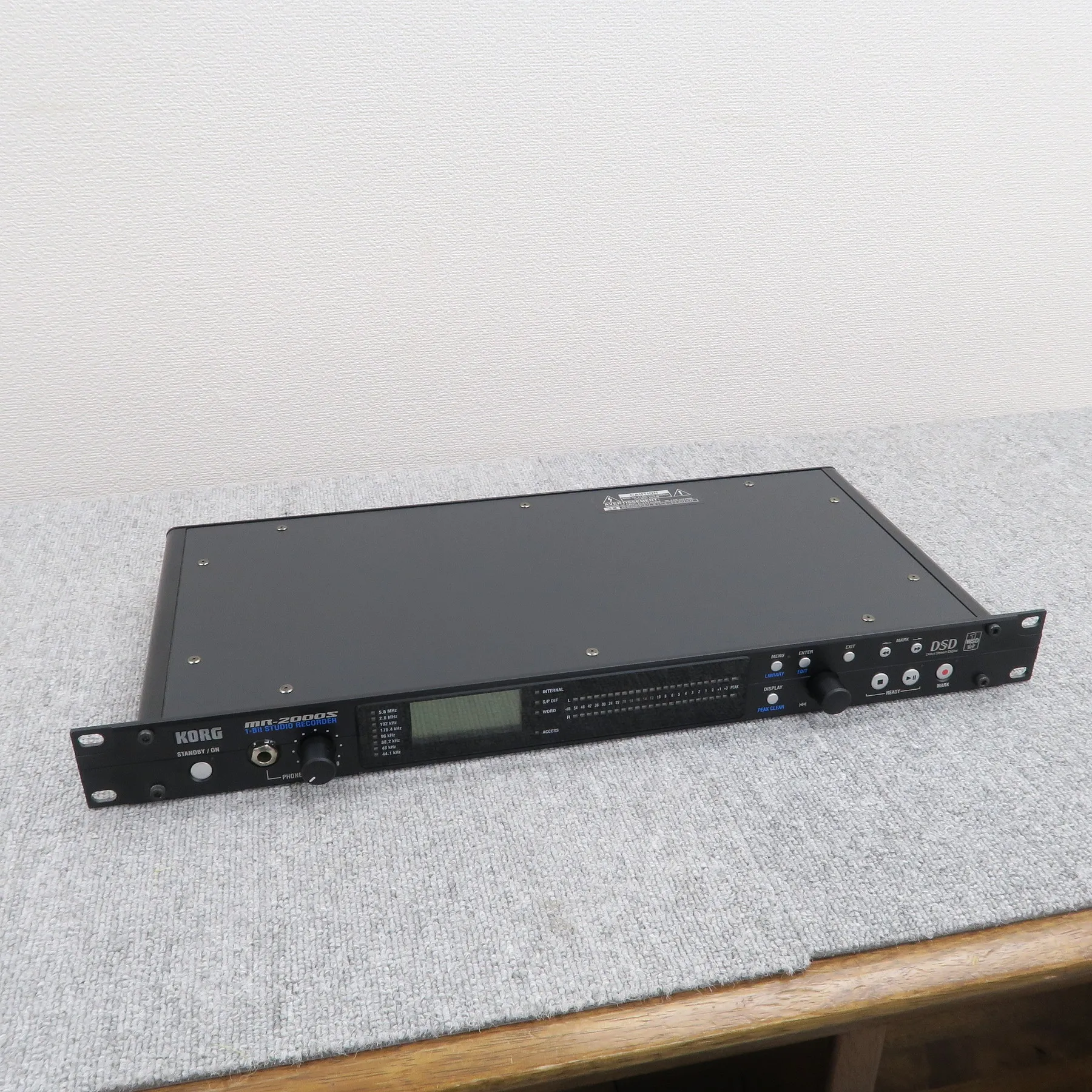 コルグ KORG MR-2000S BK DSDレコーダー 元箱付